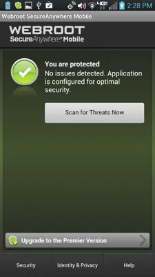 Webroot SecureAnywhere Mobile android App screenshot 11