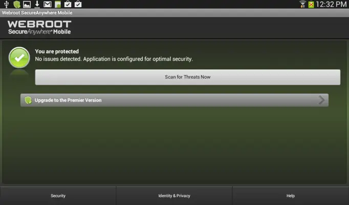 Webroot SecureAnywhere Mobile android App screenshot 4